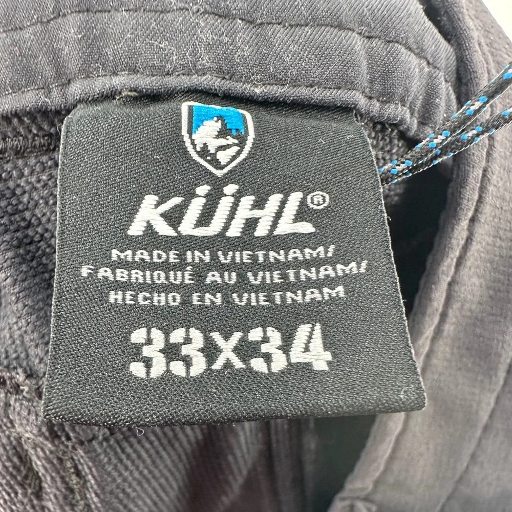 Kuhl Deceptr Mens Charcoal Gray Hiking Performance Tapered Pants 32x34 Gorpcore